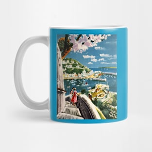 Vintage Travel Artwork - Torquay Mug